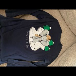 Ivory Ella long sleeve tee in size small.